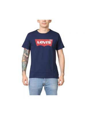 Koszulka z krótkim rękawem Levi's niebieska