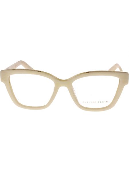 Okulary Philipp Plein beżowe