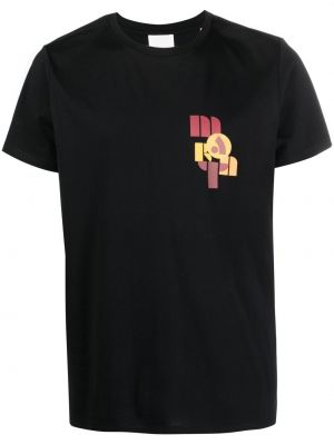 Bombažna majica Marant črna