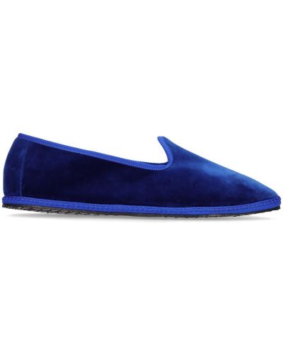 Βελούδινα loafers Vibi Venezia μπλε