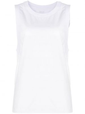 Βαμβακερή αμάνικη μπλούζα Osklen λευκό
