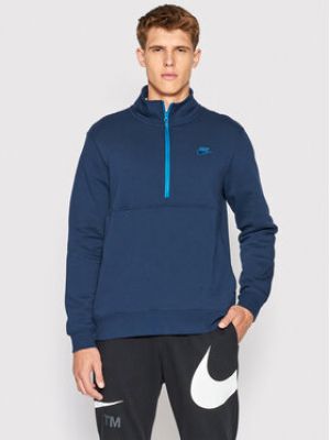 Sweat zippé Nike bleu