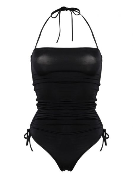 Raštuotas maudymosi kostiumėlis Dsquared2 juoda