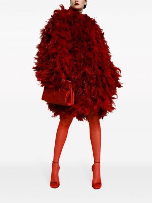 Płaszcz Dolce And Gabbana czerwony