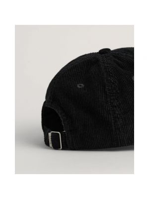 Gorra de pana Gant negro