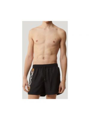 Reflektierende shorts mit print Gcds schwarz