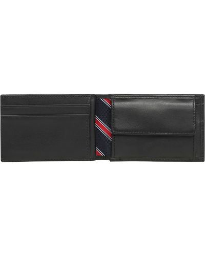 Πορτοφόλι με τσέπες Tommy Hilfiger μαύρο