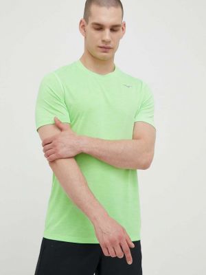 Тениска с дълъг ръкав Mizuno зелено