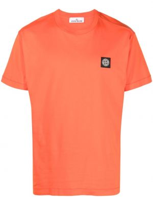 T-shirt Stone Island arancione