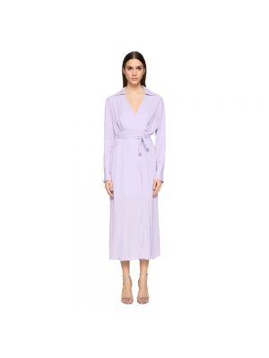 Vestido largo Dondup violeta