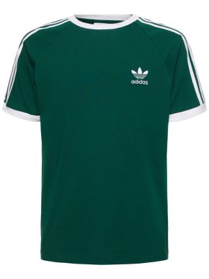 Camiseta de algodón a rayas Adidas Originals
