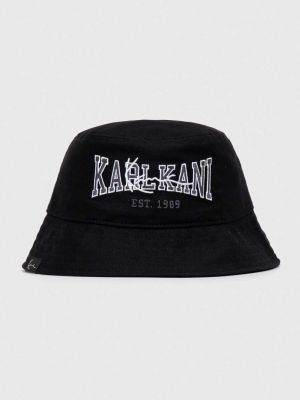 Pamučni šešir Karl Kani crna