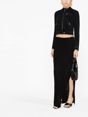 Dlouhá sukně Versace černé