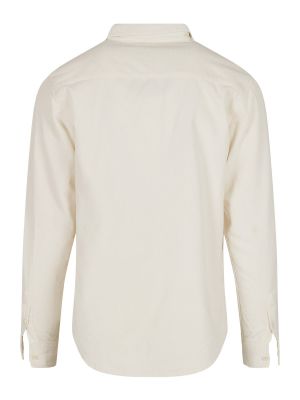 Vlnená košeľa Urban Classics biela