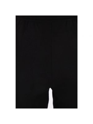 Pantalones de chándal de lana Saint Laurent negro