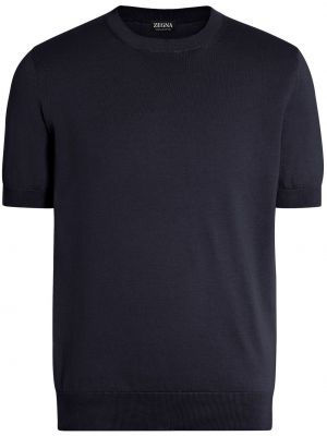 T-shirt Zegna blå