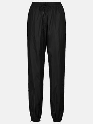 Rovné kalhoty z nylonu Wardrobe.nyc černé