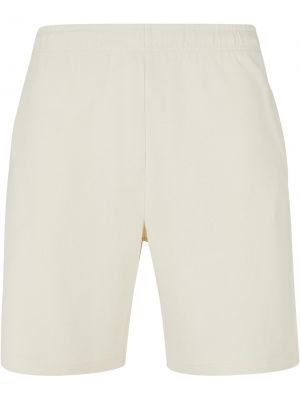 Памучни спортни панталони Urban Classics бяло