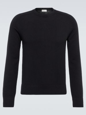 Кашмирен пуловер Saint Laurent черно