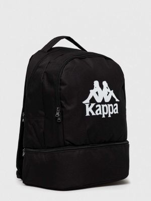Чорний рюкзак з принтом Kappa