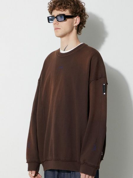 Однотонный свитер A-cold-wall* коричневый