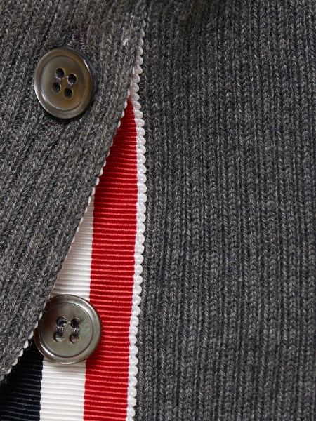 Suéter de algodón Thom Browne gris