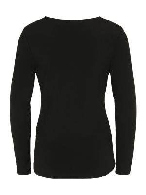 Marškinėliai ilgomis rankovėmis Vero Moda Maternity juoda