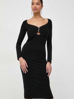 Чорна сукня міді Liu Jo