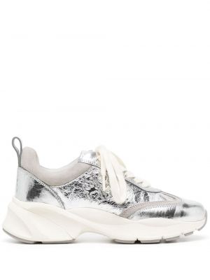 Sneakers Tory Burch ezüstszínű