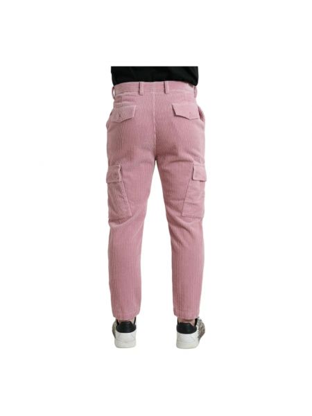 Cord skinny jeans Dolce & Gabbana pink