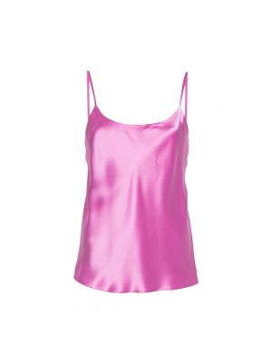 Ärmelloses kleid mit v-ausschnitt Max Mara pink