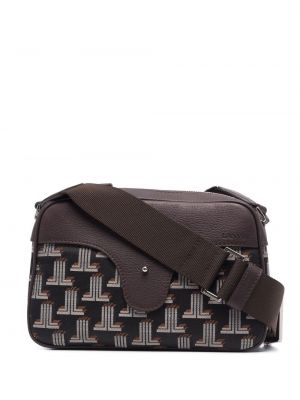 Jacquard veske Lanvin brun