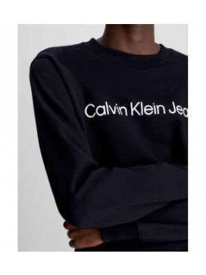 Sweat zippé Calvin Klein noir