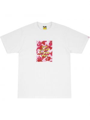 Camouflage t-shirt A Bathing Ape® hvid