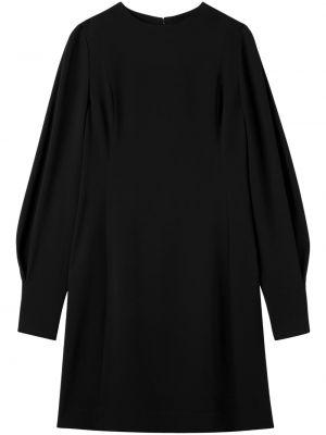 Mini-abito a maniche lunghe St. John nero