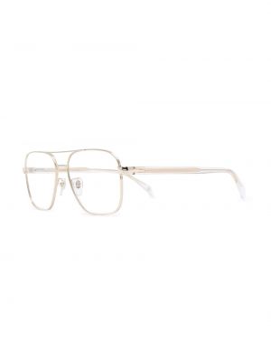 Caurspīdīgs brilles Eyewear By David Beckham zelts
