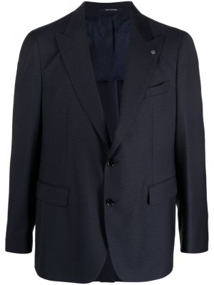 Blazer i jacquard Tagliatore blå