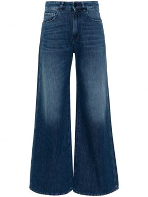 Voľné džínsy s nízkym pásom 3x1 modrá