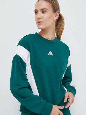 Melegítő szett Adidas zöld