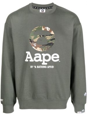 Sweatshirt Aape By *a Bathing Ape® grön