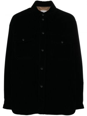 Marškiniai kordinis velvetas Moncler juoda