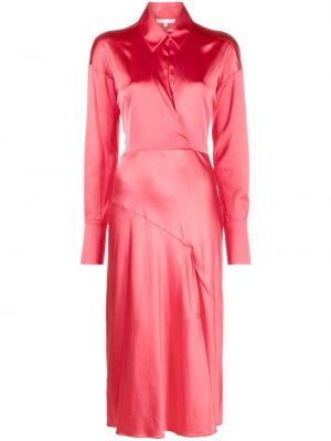 Midi haljina Patrizia Pepe ružičasta