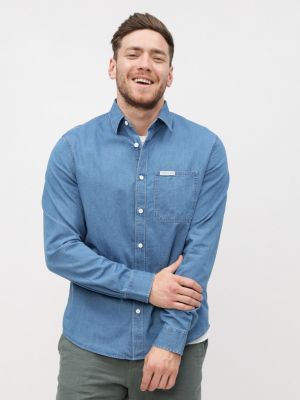 Koszula jeansowa Calvin Klein Jeans, niebieski