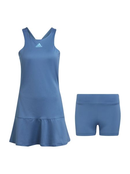 Tenisové šaty Adidas modrá