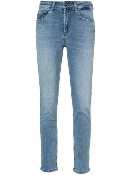 Jeans skinny taille haute Liu Jo bleu
