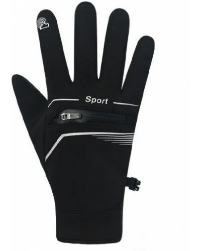 Спортивные перчатки с карманами на молнии Brs