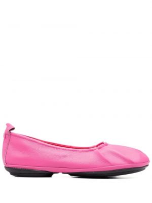 Plissert ballerinasko Camper rosa