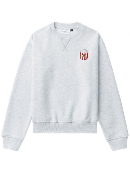 Işlemeli sweatshirt Joshua Sanders gri