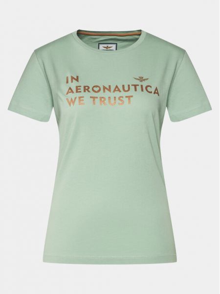 Marškinėliai Aeronautica Militare žalia