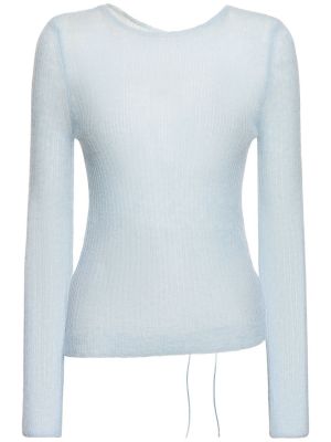 Suéter de lana mohair Cecilie Bahnsen azul